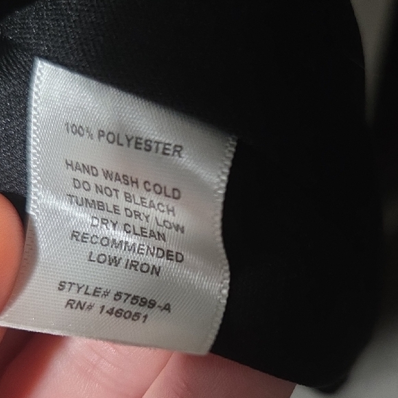 Monteau Black  Mini Dress - Picture 3 of 3